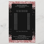 Elegant Gold Pink beide zijden brochure (Achterkant)