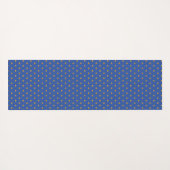Elegant Gold Polka Dots Yogamat (Achterkant (horizontaal))