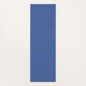 Elegant Gold Polka Dots Yogamat (Achterkant)