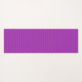 Elegant Gold Polka Dots Yogamat (Achterkant (horizontaal))