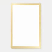 Elegant Gold Post-it® Notes (Voorkant)