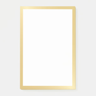 Elegant Gold Post-it® Notes