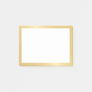 Elegant Gold Post-it® Notes