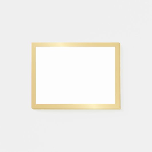 Elegant Gold Post-it® Notes (Voorkant)