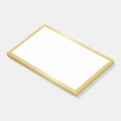 Elegant Gold Post-it® Notes (Schuin)