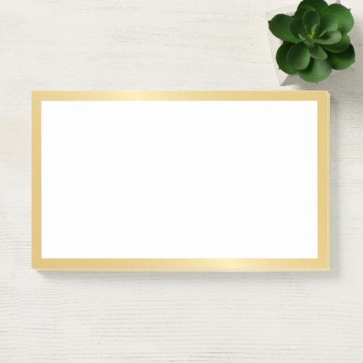 Elegant Gold Post-it® Notes (Kantoor)