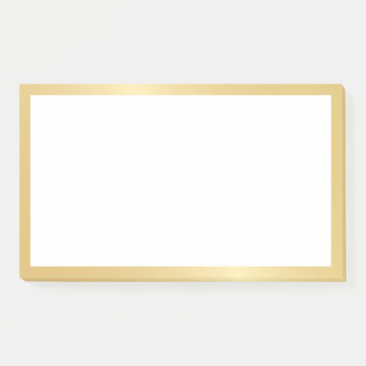 Elegant Gold Post-it® Notes (Voorkant)