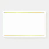 Elegant Gold Post-it® Notes (Voorkant)