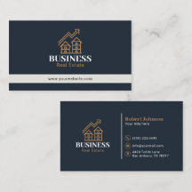 Elegant Gold Property Logo Vastgoed