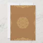 Elegant Gold Retirement Party Invitation Kaart (Achterkant)