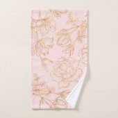 Elegant Gold Roos Bad Handdoek (Handdoek)