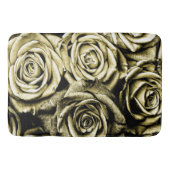 Elegant Gold Rozen Badmat (Voorkant)
