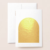 Elegant Gold Rozen Weddenschap Hartelijk dank Folie Kaarten (Met envelop)