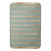 Elegant Gold Sage Green Badmat (Voorkant Verticaal)