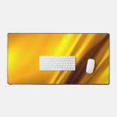 Elegant Gold Satin Faux textuur Bureaumat (Keyboard & Muis)