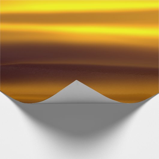 Elegant Gold Satin Faux textuur Cadeaupapier (Hoek)