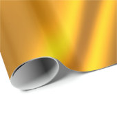 Elegant Gold Satin Faux textuur Cadeaupapier (Rol Hoek)