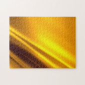 Elegant Gold Satin Faux textuur Legpuzzel (Horizontaal)