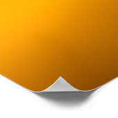 Elegant Gold Satin Faux textuur Poster (Hoek)