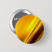 Elegant Gold Satin Faux textuur Ronde Button 5,7 Cm (Voorkant /achterkant)
