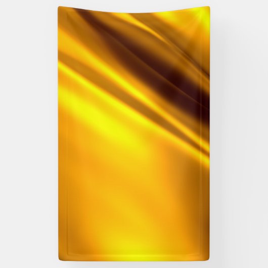 Elegant Gold Satin Faux textuur Spandoek (Verticaal)