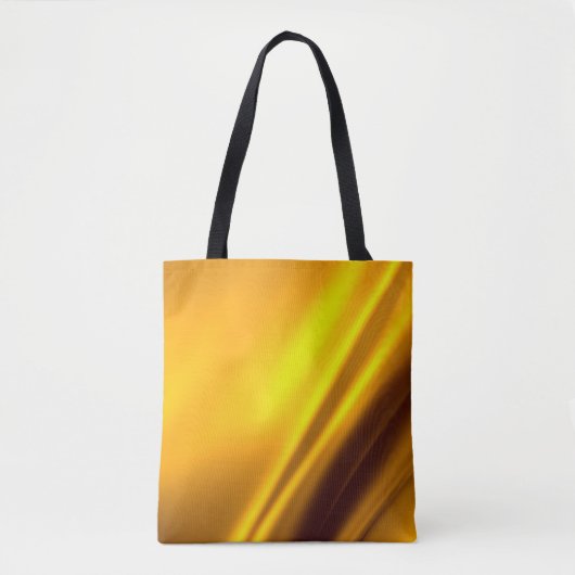 Elegant Gold Satin Faux textuur Tote Bag (Voorkant)