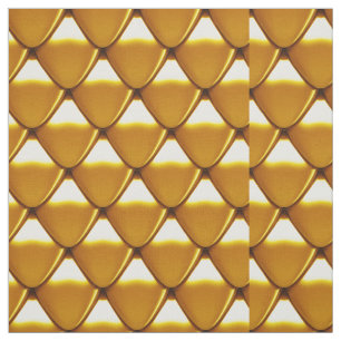 Elegant Gold Scale Patroon Stof