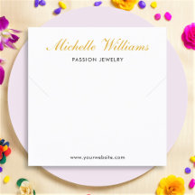 Elegant Gold Script Ketting Bracelet Display Card