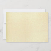 Elegant Gold Script Merry-kerstfoto Feestdagenkaart (Achterkant)