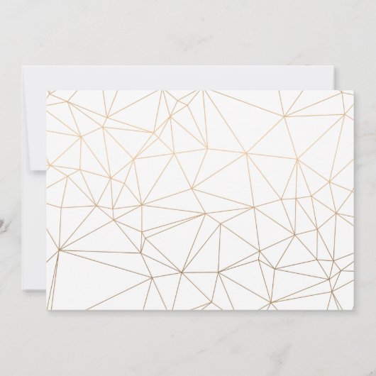 Elegant Gold Script Navy Blue Afstuderen Bedankkaart (Achterkant)