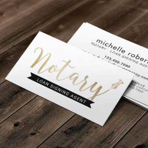 Elegant Gold Script-script voor de ondertekening v Visitekaartje