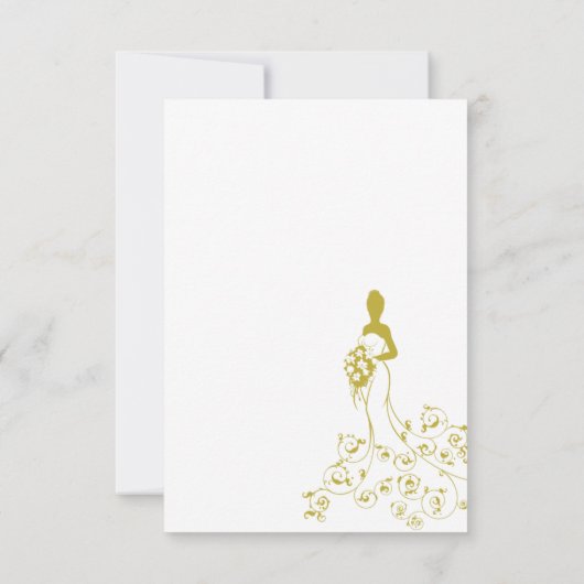 Elegant Gold Script vrijgezellenfeest card, Bedankkaart (Achterkant)