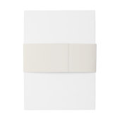 Elegant Gold Script Wedding Invitation Belly Band Uitnodigingen Wikkel (Achterkant Voorbeeld)