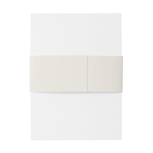 Elegant Gold Script Wedding Invitation Belly Band Uitnodigingen Wikkel (Achterkant Voorbeeld)