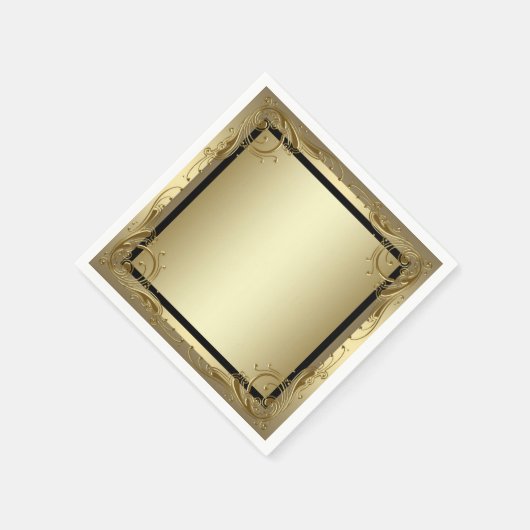 Elegant Gold Servetten (Hoek)