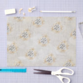 Elegant Gold Shield Company Corporate Branding Tissuepapier (Craft)