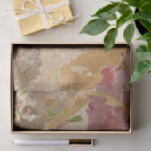 Elegant Gold Shimmer Floral-ontkoppeling Tissuepapier (Geschenk)