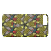 Elegant Gold Silver Kaleidoscoop kerstster Case-Mate iPhone Case (Achterkant (Horizontaal))