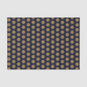 Elegant Gold Snowflake Holiday Tissue Paper Tissuepapier (Voorkant)