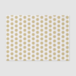 Elegant Gold Snowflake Holiday Tissue Paper Tissuepapier