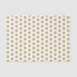 Elegant Gold Snowflake Holiday Tissue Paper Tissuepapier