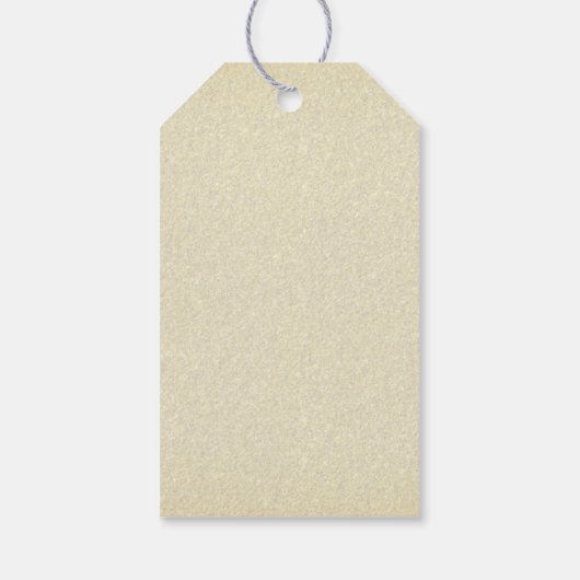 Elegant Gold St. Michael the Archangel Religious Cadeaulabel (Achterkant)