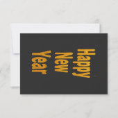 Elegant Gold Stitched Typography Classy Party Kaart (Voorkant)