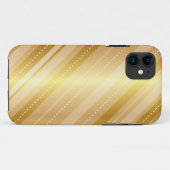 Elegant Gold Stripe iPhone draagtas Case-Mate iPhone Case (Achterkant (horizontaal))