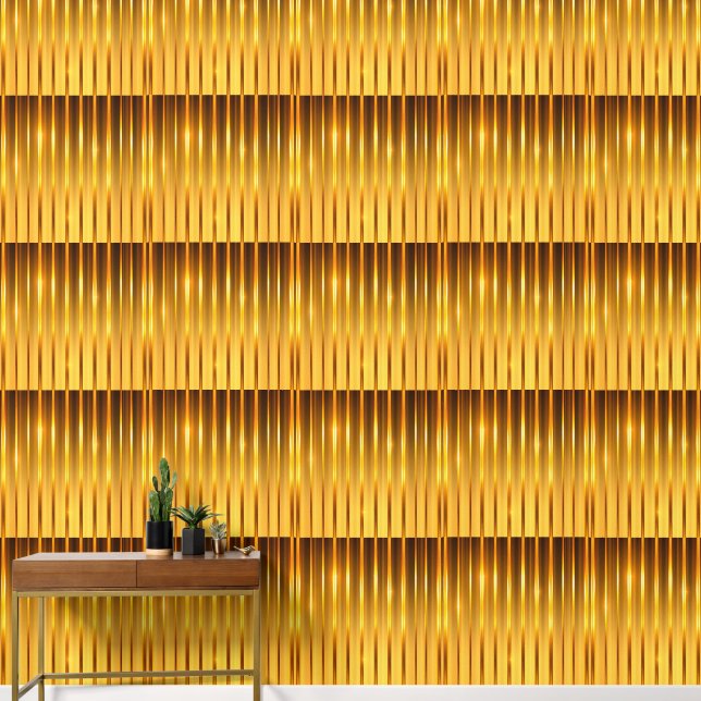 Elegant Gold Stripes Behang (Hal)