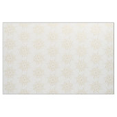 Elegant Gold Sun Mandala Design Stof (Yard (91,4 cm))