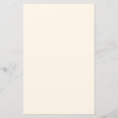 Elegant Gold Swirl-menu | bewerkbare kleur (Achterkant)