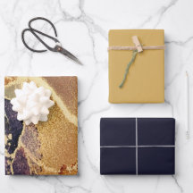 Elegant Gold Tan Paars Abstract