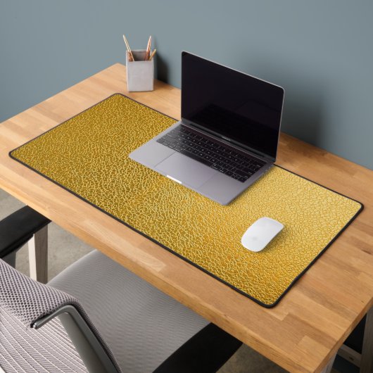 Elegant Gold Texture Desk Mat for Office (Kantoor 2)