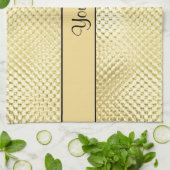 Elegant Gold Theedoek (Gevouwen)